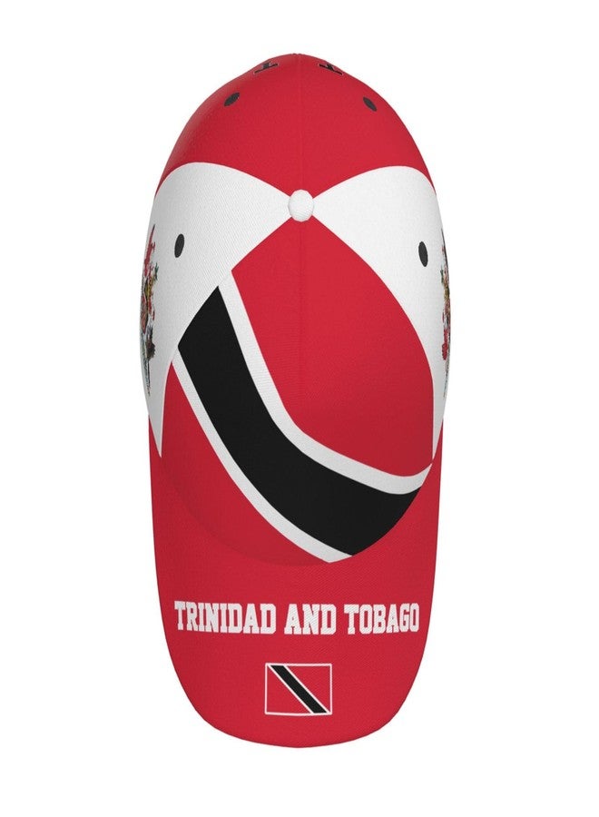 Krirteh Trinidad and Tobago Flag Baseball Cap for Men Women, Fashion Flag of Trinidad and Tobago Hat Adjustable Sun Protection Visor Caps Trucker Hat Patriotic Caps - Image 3